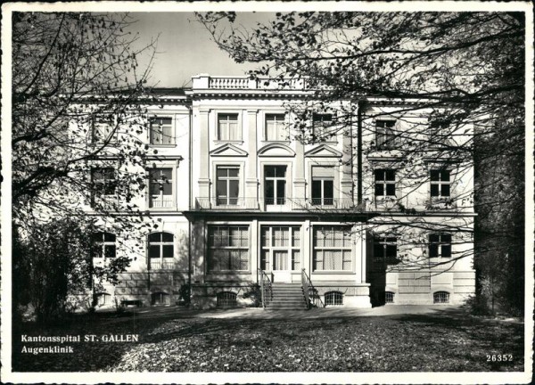 Kantonsspital St. Gallen, Augenklinik Vorderseite