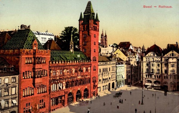 Rathaus Basel Vorderseite