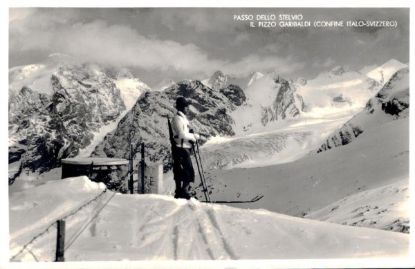 Passo dello Stelvio, il Pizzo Garibaldi Vorderseite