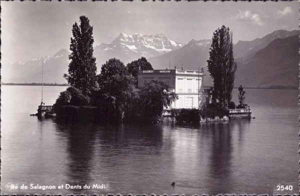 Ile de Salagnon et Dents du Midi