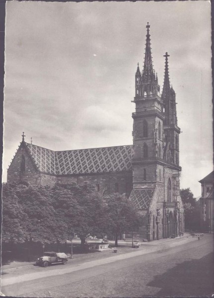 Basel, Münster Vorderseite