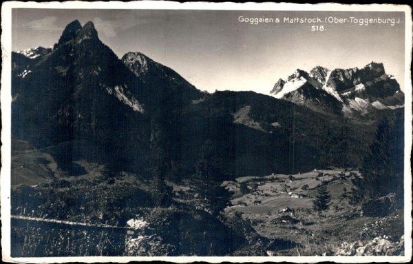 Obertoggenburg Vorderseite