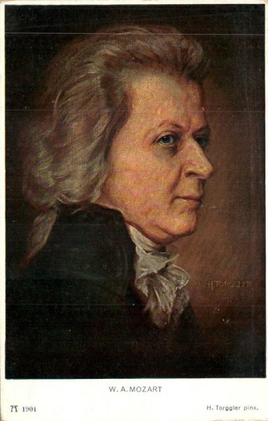 W.A. Mozart Vorderseite