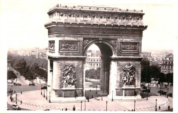 Arc de Triomphe de l’Étoile Vorderseite