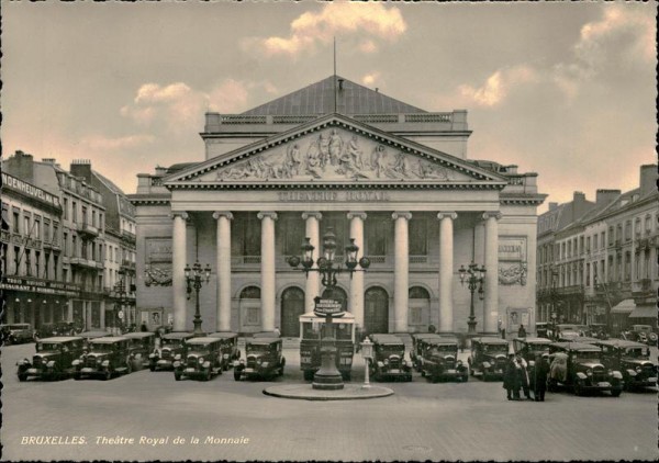 Bruxelles, Theatre Royal de la Monnaie Vorderseite