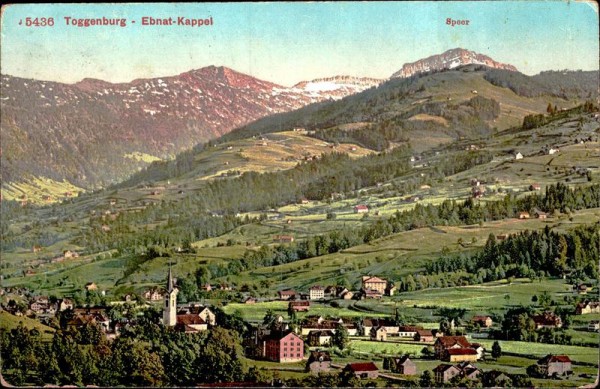 Ebnat-Kappel, Toggenburg Vorderseite