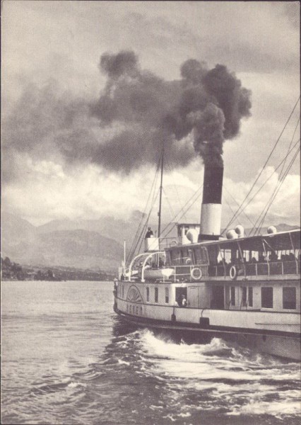 Dampfschiff Vevey