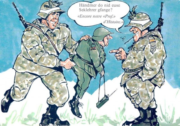 Militärhumor Vorderseite