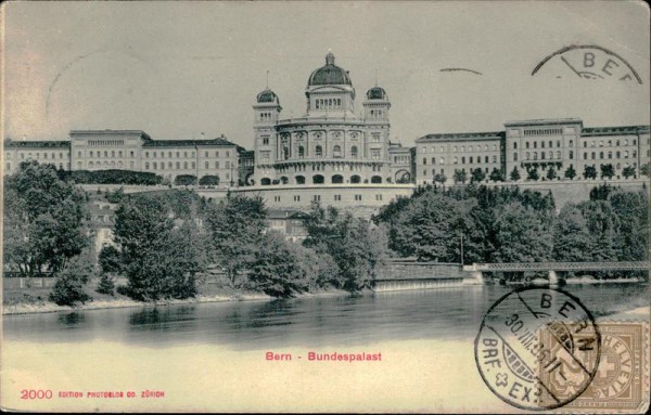 Bern - Bundespalast Vorderseite