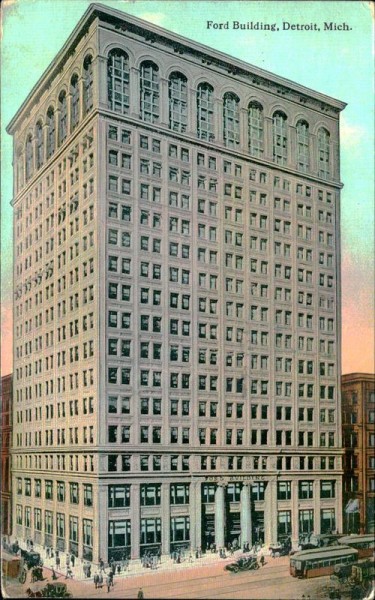 Ford Building,Detroit,Mich Vorderseite