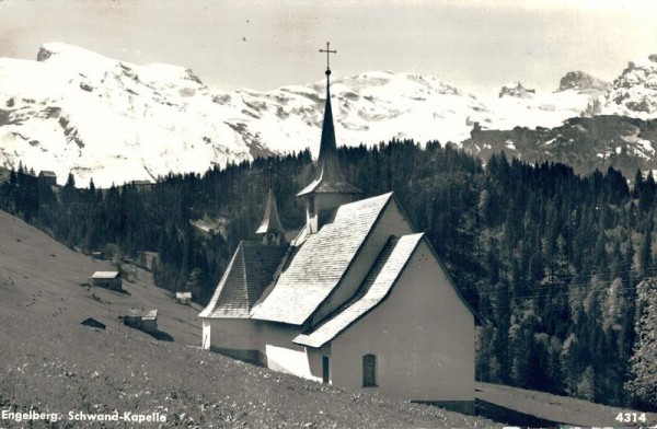 Engelberg. Schwand-Kapelle Vorderseite