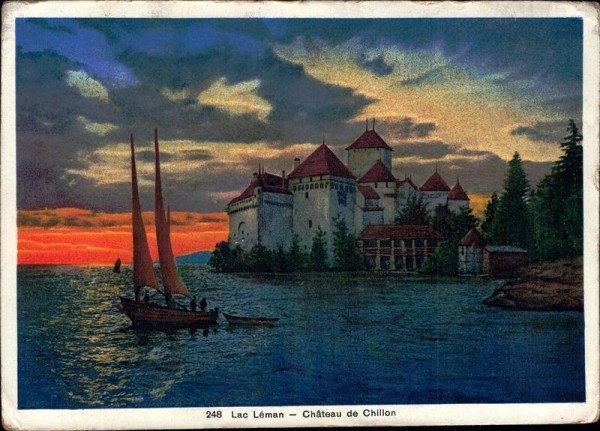 Lac Léman -  Château de Chillon Vorderseite