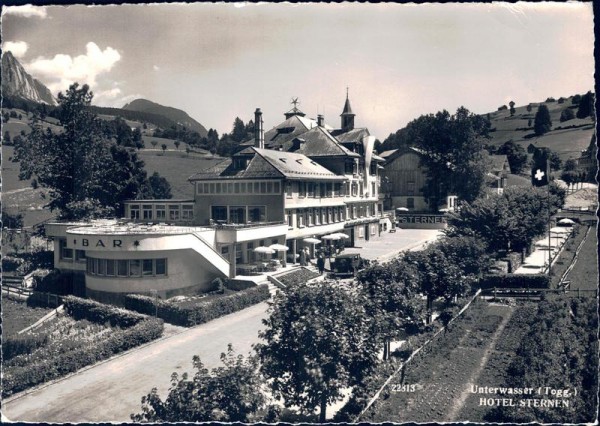 Unterwasser Hotel Sternen Vorderseite
