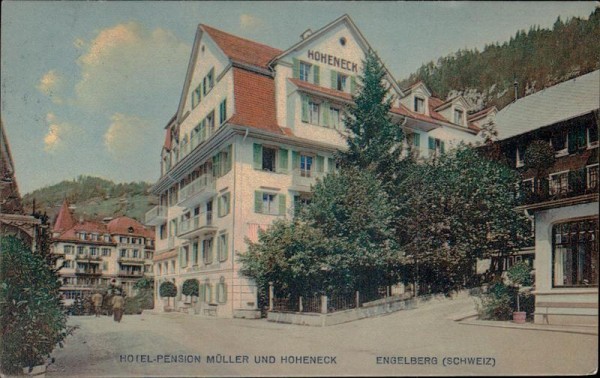 Hotel-Pension Müller und Hoheneck Vorderseite