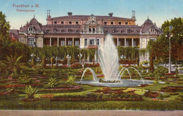 Palmengarten Frankfurt Vorderseite