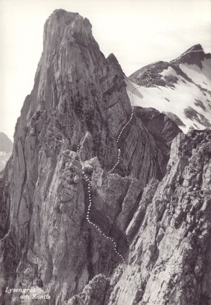 Lysengratweg am Säntis