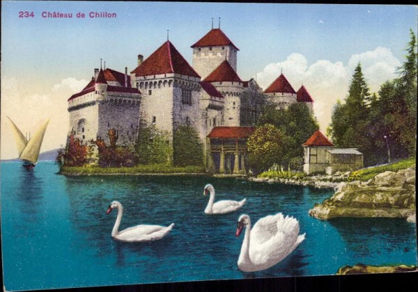 Château de Chillon Vorderseite