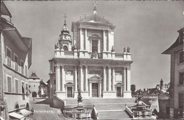 Solothurn. St. Ursenkathedrale Vorderseite