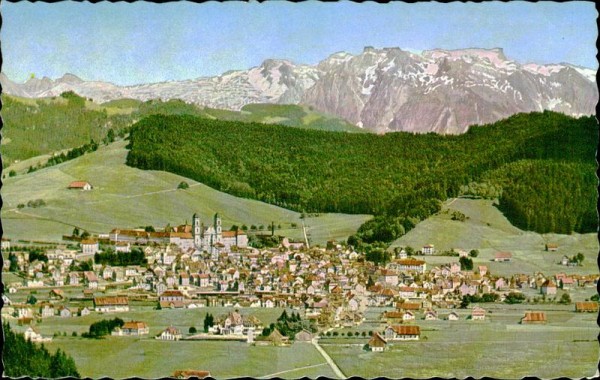 Einsiedeln und die Glarneralpen Vorderseite