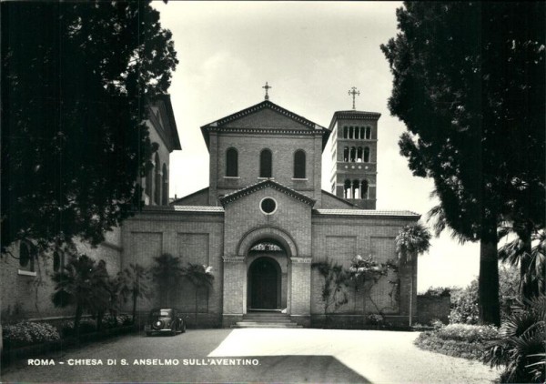 Päpstliches Athenaeum Sant’Anselmo (Rom) Vorderseite