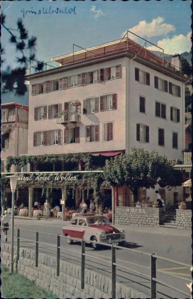 Grindelwald, Central Hotel Wolter Vorderseite