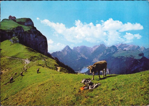 Im Alpstein (Hoher Kasten, Staubern, Kreuzberge Altmann, Säntis und Sämtisersee)