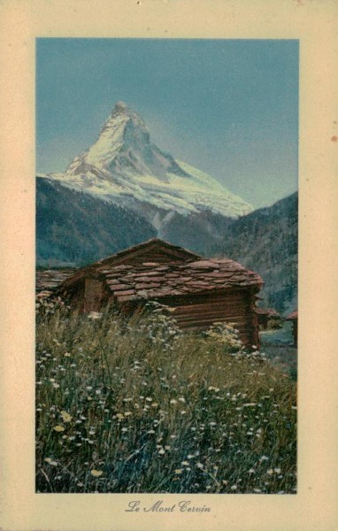 Le Mont Cevin Vorderseite