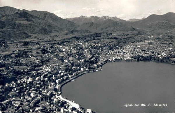 Lugano dal Mte. S. Salvatore Vorderseite