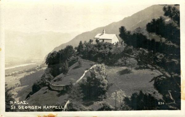 Ragaz, St.Georgen Kappelle Vorderseite