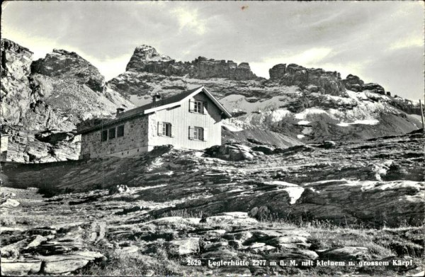 Leglerhütte Vorderseite