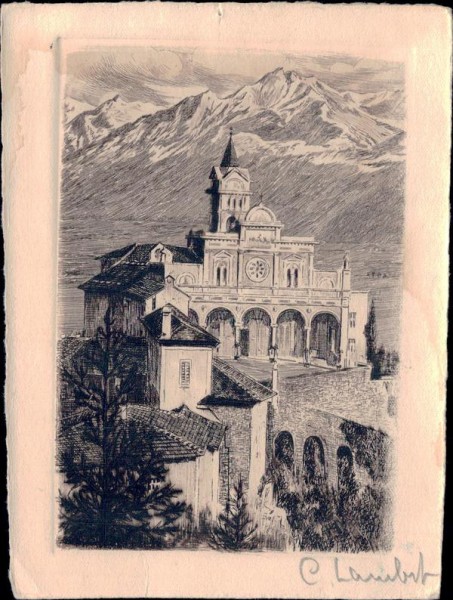 Locarno, Madonna del Sasso Vorderseite