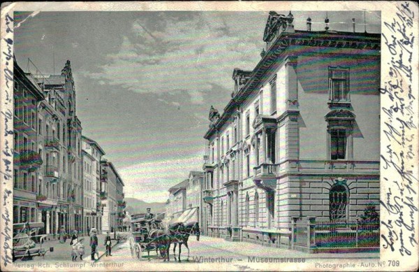 Winterthur - Museumstrasse Vorderseite
