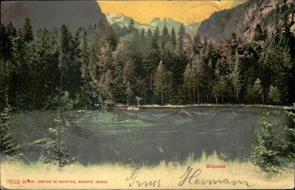 Blausee  Vorderseite