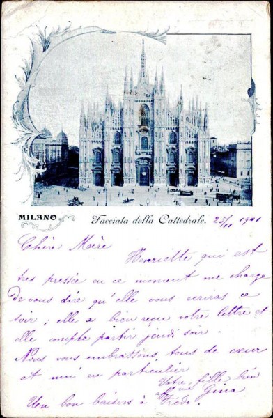 Milano, Facciata della Cattedrale Vorderseite