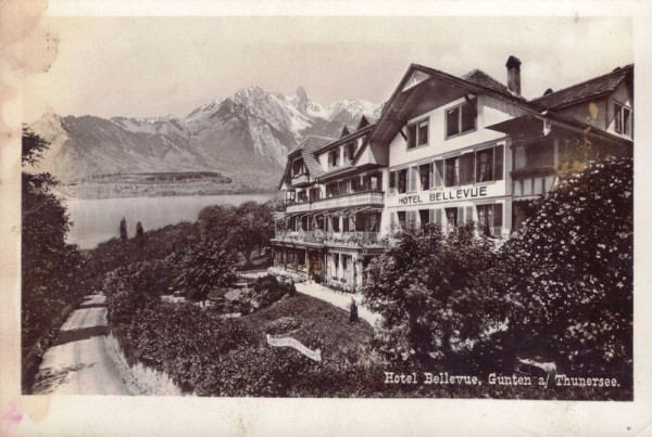 Hotel Bellevue Gunten Thunersee