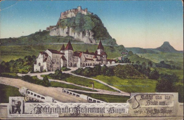 Hohentwiel, Singen Vorderseite