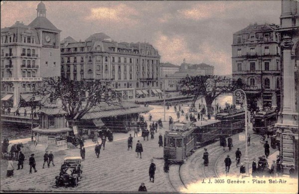 Genève - Place Be-Air Vorderseite