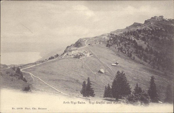 Rigi-Staffel und Kulm. Vorderseite