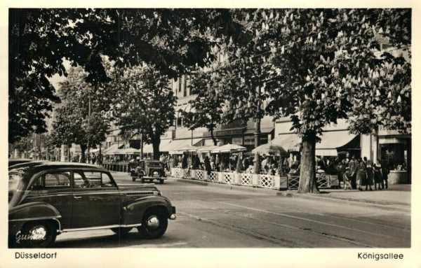 Düsseldorf, Königsallee Vorderseite