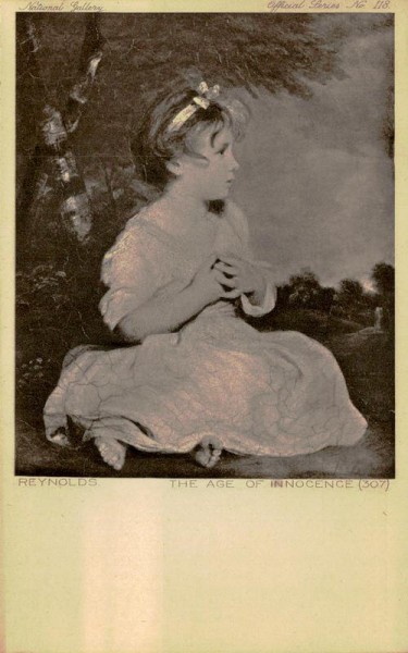 The age of innocence, Reynolds Vorderseite