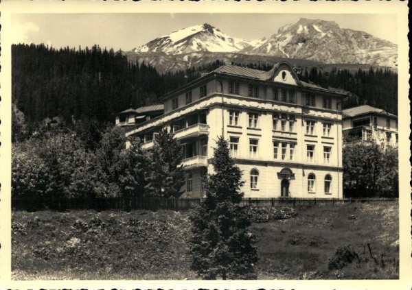 Alpine Augenklinik, villa Scola, Davos - Platz Vorderseite