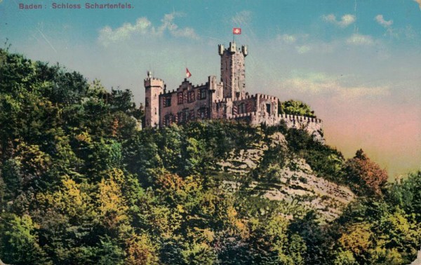 Baden, Schloss Schartenfels Vorderseite