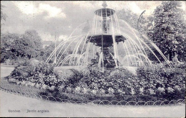 Genève - Jardin anglais Vorderseite