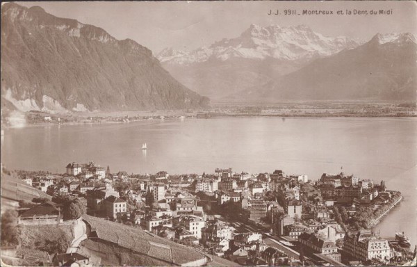 Montreux et la Dent du Midi