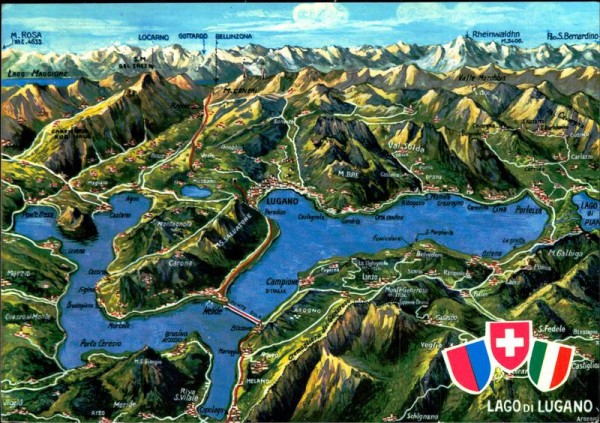 Lago di Lugano Vorderseite