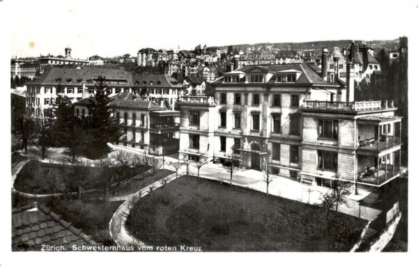 Zürich, Schwesternhaus vom roten Kreuz Vorderseite
