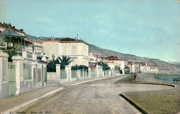menton-Quai du Midi Vorderseite