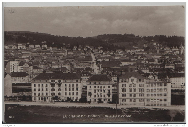 La Chaux de Fonds - Vue generale - 415