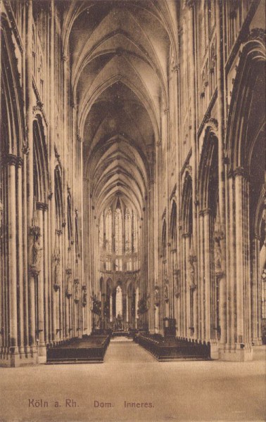 Köln a. Rh. Dom. Inneres