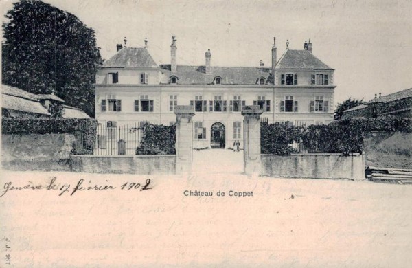 Chateau de Coppet Vorderseite